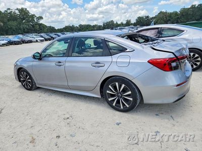 Drugie zdjęcie samochodu z przodu: 2022 HONDA CIVIC EX VIN:JHMFE1F72NX001198 - miniatura