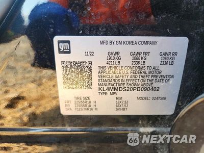 Zdjęcie 13 z 13 samochodu: 2023 BUICK ENCORE GX SELECT VIN:KL4MMDS20PB090402 - miniatura