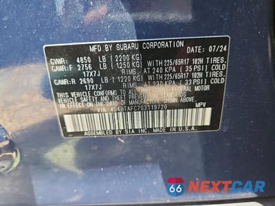 Zdjęcie 13 z 13 samochodu: 2025 SUBARU OUTBACK PREMIUM VIN:4S4BTAFC7S3119720 - miniatura
