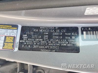 Zdjęcie 12 z 12 samochodu: 2023 KIA FORTE GT VIN:3KPF44AC4PE563911 - miniatura