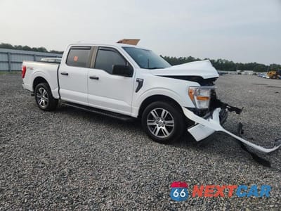 Czwarte zdjęcie samochodu z boku: 2021 FORD F150 SUPERCREW VIN:1FTEW1CP4MFA36554 - miniatura