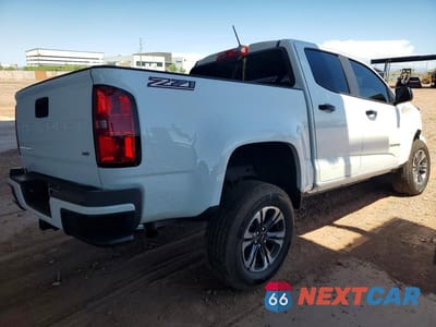 Trzecie zdjęcie samochodu z tyłu: 2022 CHEVROLET COLORADO Z71 VIN:1GCGSDEN7N1153626 - miniatura