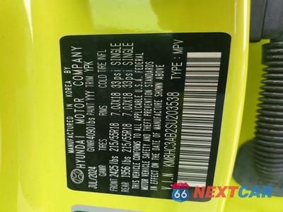 Zdjęcie 12 z 12 samochodu: 2025 HYUNDAI KONA SEL VIN:KM8HC3AB2SU203538 - miniatura