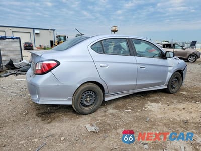 Trzecie zdjęcie samochodu z tyłu: 2022 MITSUBISHI MIRAGE G4 ES VIN:ML32FUFJ8NHF09248 - miniatura