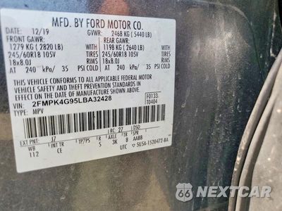Zdjęcie 13 z 13 samochodu: 2020 FORD EDGE VIN:2FMPK4G95LBA32428 - miniatura