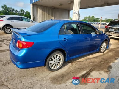 Trzecie zdjęcie samochodu z tyłu: 2009 TOYOTA COROLLA S VIN:2T1BU40E29C021712 - miniatura