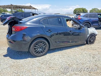Trzecie zdjęcie samochodu z tyłu: 2017 MAZDA 3 SPORT VIN:3MZBN1U75HM157343 - miniatura