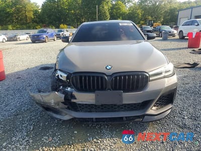 Piąte zdjęcie samochodu w środku: 2021 BMW 540 I VIN:WBA53BJ01MCF53722 - miniatura