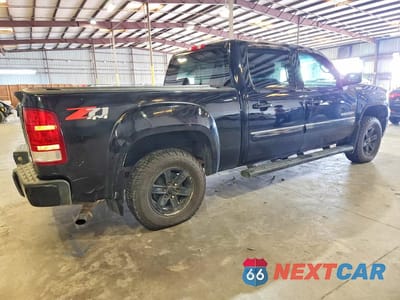 Trzecie zdjęcie samochodu z tyłu: 2012 GMC SIERRA K1500 SLT VIN:3GTP2WE77CG232466 - miniatura