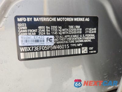 Zdjęcie 14 z 14 samochodu: 2023 BMW X1 XDRIVE28I VIN:WBX73EF05P5W46015 - miniatura