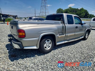 Trzecie zdjęcie samochodu z tyłu: 2000 CHEVROLET SILVERADO C1500 VIN:2GCEC19T9Y1223511 - miniatura