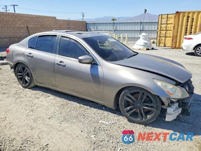 Czwarte zdjęcie samochodu z boku: 2009 INFINITI G37 SEDAN BASE VIN:JNKCV61E69M013528 - miniatura
