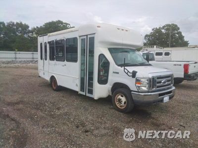 Czwarte zdjęcie samochodu z boku: 2017 FORD E350 SHUTTLE BUS VIN:1FDEE3FS7HDC02528 - miniatura
