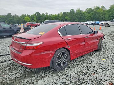 Trzecie zdjęcie samochodu z tyłu: 2016 HONDA ACCORD SPORT VIN:1HGCR2F69GA103580 - miniatura