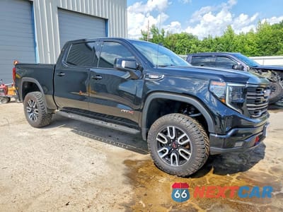 Czwarte zdjęcie samochodu z boku: 2024 GMC SIERRA K1500 AT4 VIN:1GTUUEE86RZ364644 - miniatura