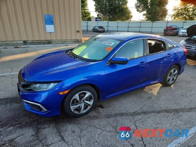 2019 HONDA CIVIC LX 2HGFC2F60KH574574 - główne zdjęcie licytacji z USA - miniatura