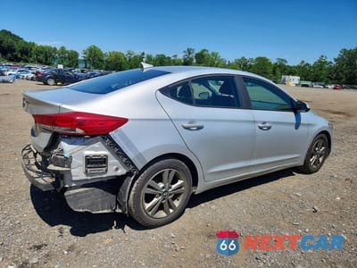 Trzecie zdjęcie samochodu z tyłu: 2018 HYUNDAI ELANTRA SEL VIN:5NPD84LF3JH275786 - miniatura