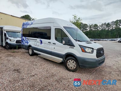 Czwarte zdjęcie samochodu z boku: 2018 FORD TRANSIT T-350HD HANDICAP ACCESSIBLE VIN:1FTBW3XM2JKA80330 - miniatura
