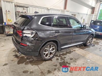 Trzecie zdjęcie samochodu z tyłu: 2020 BMW X3 XDRIVE30I VIN:5UXTY5C00LLT35761 - miniatura