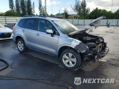Czwarte zdjęcie samochodu z boku: 2016 SUBARU FORESTER 2.5I PREMIUM VIN:JF2SJADC9GH465762 - miniatura