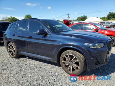 Czwarte zdjęcie samochodu z boku: 2022 BMW X3 XDRIVE30I VIN:5UX53DP05N9K76329 - miniatura