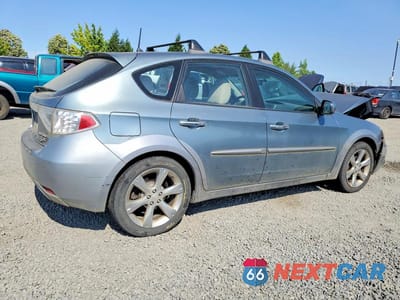 Trzecie zdjęcie samochodu z tyłu: 2009 SUBARU IMPREZA OUTBACK SPORT VIN:JF1GH636X9G826682 - miniatura