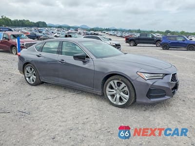 Czwarte zdjęcie samochodu z boku: 2021 ACURA TLX TECHNOLOGY VIN:19UUB5F42MA011084 - miniatura