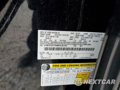 Zdjęcie 13 z 13 samochodu: 2021 FORD EXPEDITION MAX LIMITED VIN:1FMJK2AT8MEA38700 - miniatura