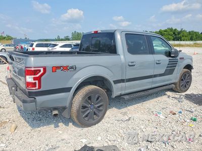 Trzecie zdjęcie samochodu z tyłu: 2019 FORD F150 SUPERCREW VIN:1FTEW1E4XKFC37276 - miniatura
