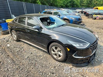 Czwarte zdjęcie samochodu z boku: 2022 HYUNDAI SONATA SE VIN:KMHL24JA7NA224952 - miniatura