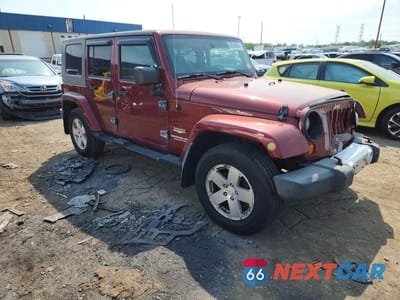 Czwarte zdjęcie samochodu z boku: 2008 JEEP WRANGLER UNLIMITED SAHARA VIN:1J8GA59188L614334 - miniatura