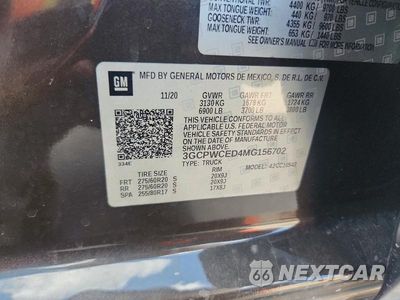 Zdjęcie 13 z 13 samochodu: 2021 CHEVROLET SILVERADO C1500 LT VIN:3GCPWCED4MG156702 - miniatura