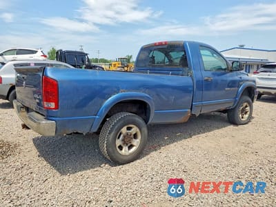 Trzecie zdjęcie samochodu z tyłu: 2006 DODGE RAM 2500 ST VIN:3D7KS26D86G121572 - miniatura