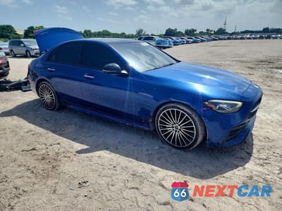 Czwarte zdjęcie samochodu z boku: 2023 MERCEDES-BENZ C 300 VIN:W1KAF4GB9PR149410 - miniatura
