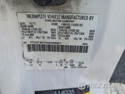 Zdjęcie 12 z 12 samochodu: 2016 FORD F450 SUPER VIN:1FDUF4HY0GEB06801 - miniatura