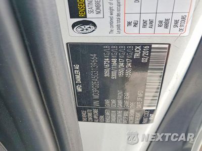 Zdjęcie 13 z 13 samochodu: 2016 MERCEDES-BENZ METRIS VIN:WD3PG2EA5G3139664 - miniatura