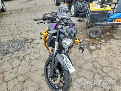 Drugie zdjęcie samochodu z przodu: 2015 YAMAHA FZ07 VIN:JYARM06EXFA003484 - miniatura