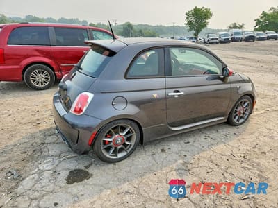 Trzecie zdjęcie samochodu z tyłu: 2015 FIAT 500 ABARTH VIN:3C3CFFFH3FT721800 - miniatura