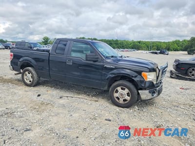 Czwarte zdjęcie samochodu z boku: 2012 FORD F150 SUPER CAB VIN:1FTFX1CF6CFD03121 - miniatura
