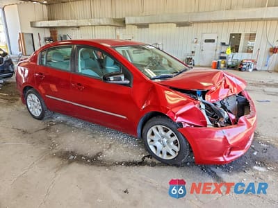 Czwarte zdjęcie samochodu z boku: 2012 NISSAN SENTRA VIN:3N1AB6AP8CL707385 - miniatura