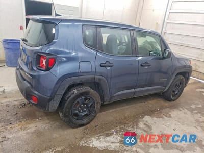 Trzecie zdjęcie samochodu z tyłu: 2021 JEEP RENEGADE SPORT VIN:ZACNJDAB9MPM38815 - miniatura