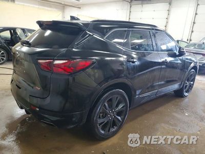 Trzecie zdjęcie samochodu z tyłu: 2021 CHEVROLET BLAZER RS VIN:3GNKBERS3MS560234 - miniatura