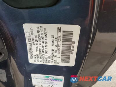 Zdjęcie 12 z 12 samochodu: 2010 INFINITI G37 COUPE X VIN:JN1CV6EL0AM151535 - miniatura
