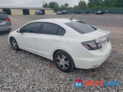 Drugie zdjęcie samochodu z przodu: 2013 HONDA CIVIC HYBRID L VIN:19XFB4F36DE003186 - miniatura