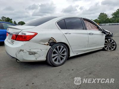 Trzecie zdjęcie samochodu z tyłu: 2014 HONDA ACCORD SPORT VIN:1HGCR2F59EA033650 - miniatura