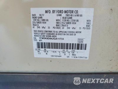 Zdjęcie 13 z 13 samochodu: 2018 FORD EXPLORER XLT VIN:1FM5K8D84JGA11733 - miniatura