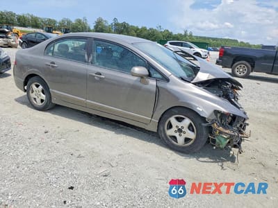 Czwarte zdjęcie samochodu z boku: 2007 HONDA CIVIC LX VIN:2HGFA16537H303202 - miniatura