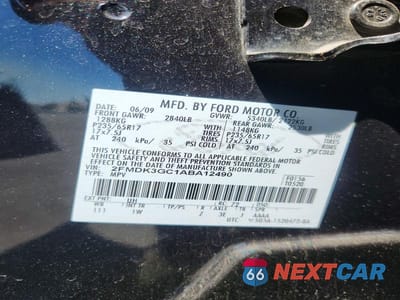 Zdjęcie 13 z 13 samochodu: 2010 FORD EDGE SE VIN:2FMDK3GC1ABA12490 - miniatura