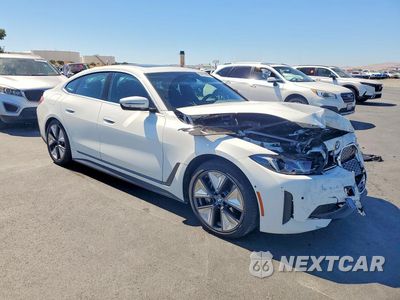 Czwarte zdjęcie samochodu z boku: 2025 BMW I4 XDRIVE 40 VIN:WBY43HD03SFU45073 - miniatura
