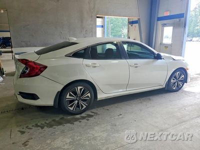 Trzecie zdjęcie samochodu z tyłu: 2018 HONDA CIVIC EX VIN:JHMFC1F35JX006604 - miniatura